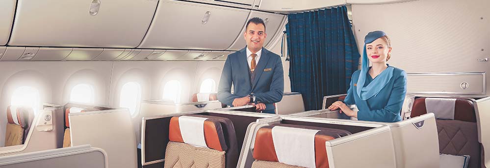 Leave your stress behind and fly enjoying premier in-flight services.