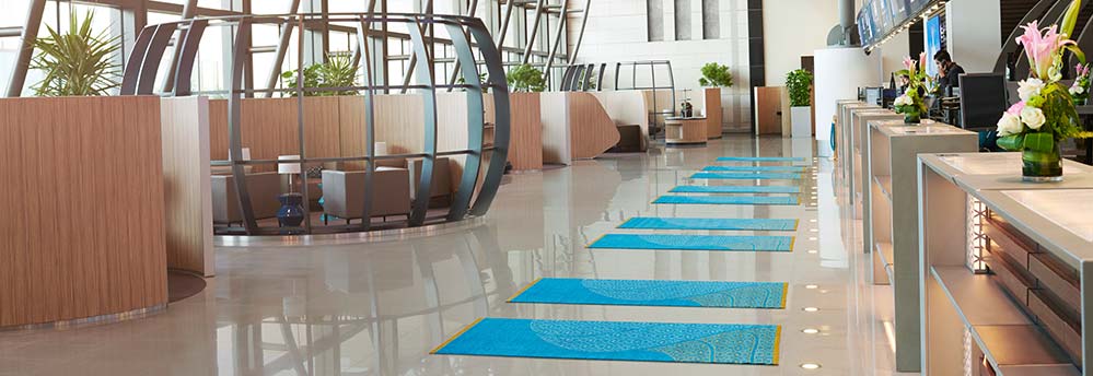 Save time at airport with priority checking and boarding.